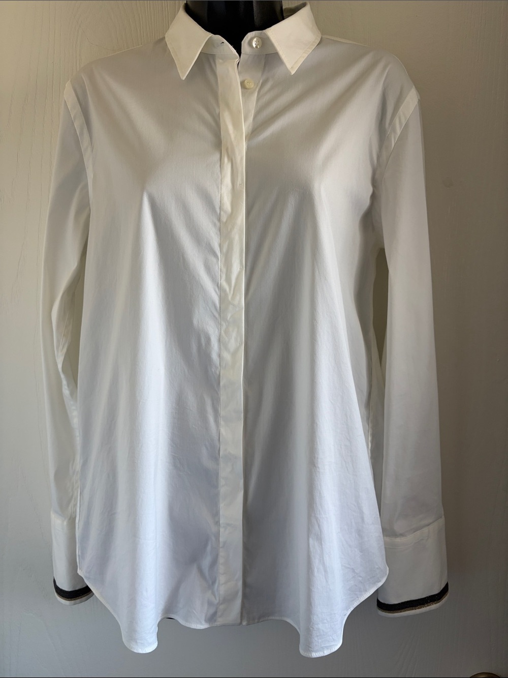 Brunello Cucinelli Shirt with Monili Trim